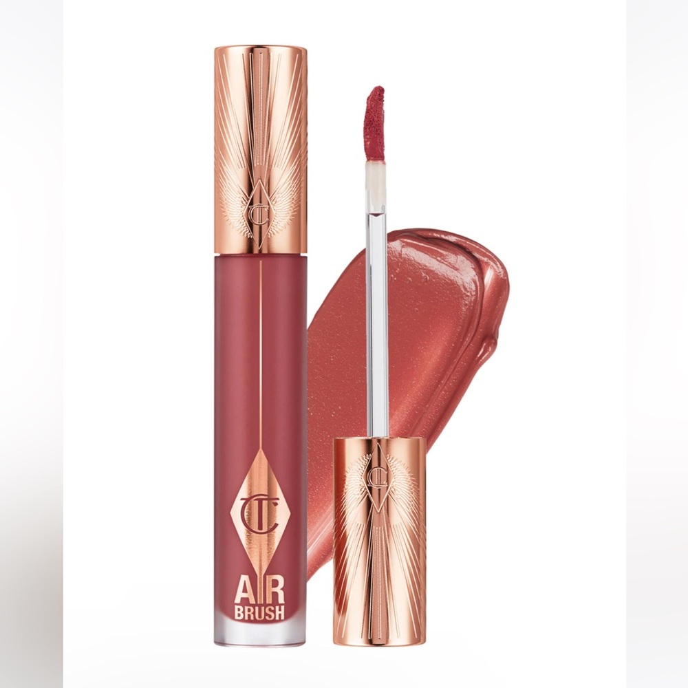 Charlotte Tilbury Airbrush Flawless Liquid Lipstick - Pillow Talk Medium Blur